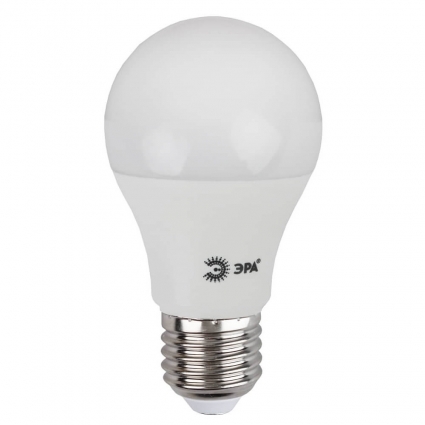 Лампа светодиодная ЭРА E27 13W 6000K матовая LED A60-13W-860-E27
