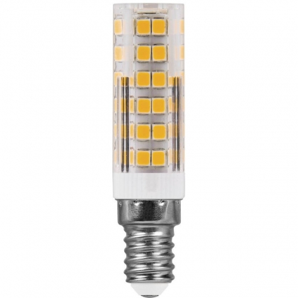 Лампа светодиодная Feron E14 7W 6400K Прямосторонняя Матовая LB-433 25986