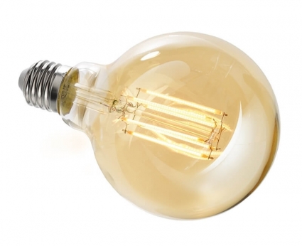 Лампа накаливания Deko-Light e27 8,5w 2200k груша прозрачная 180063