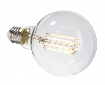 Лампа накаливания Deko-Light e27 8,5w 2700k груша прозрачная 180061