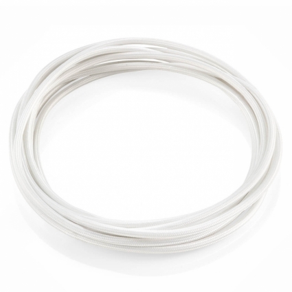 Кабель в оплетке Ideal Lux Cavo Tessuto Bianco (1M)
