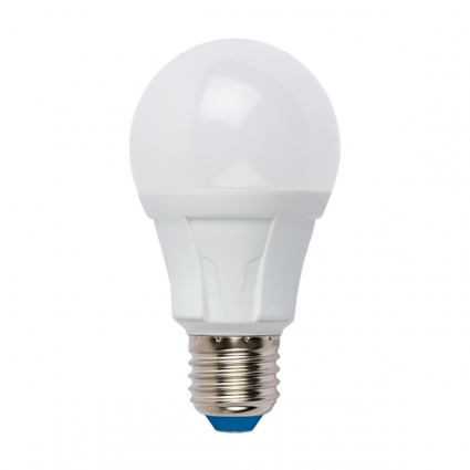 Лампа светодиодная диммируемая (UL-00004287) Uniel E27 10W 3000K матовая LED-A60 10W/3000K/E27/FR/DIM PLP01WH