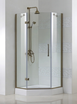 Душевой уголок Cezares Magic P1 90 C Br L