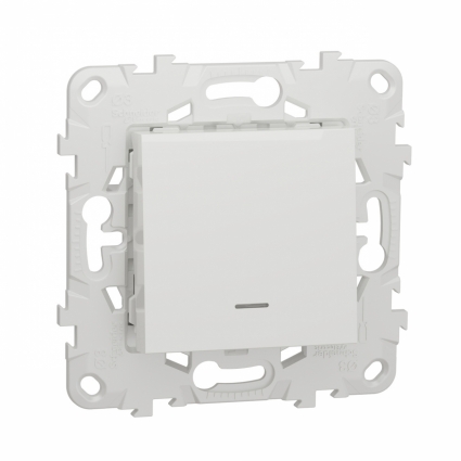 Выключатель одноклавишный Schneider Electric Unica New NU520118N