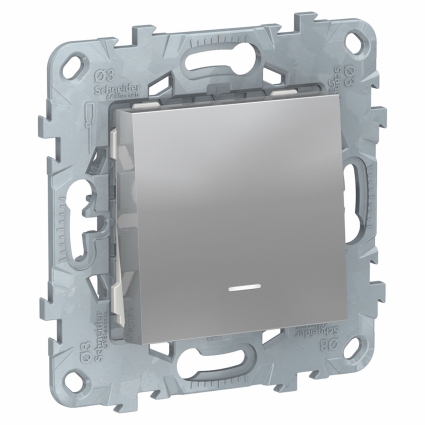 Выключатель одноклавишный Schneider Electric Unica New NU520630N