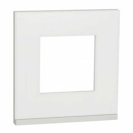 Рамка 1-постовая Schneider Electric Unica New NU600289