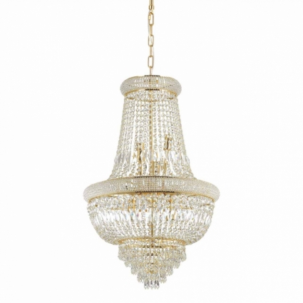 Подвесная люстра Ideal Lux Dubai SP10 Ottone