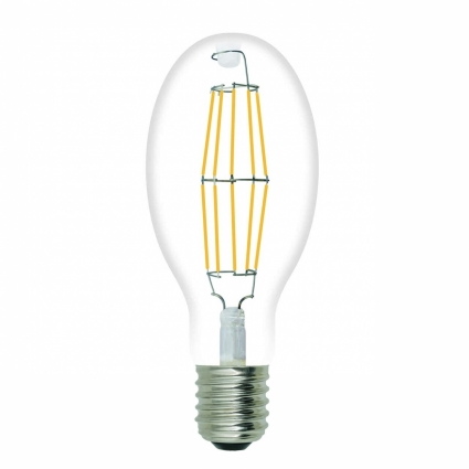 Лампа светодиодная филаментная (UL-00003763) Uniel E40 40W 6500K прозрачная LED-ED90-40W/DW/E40/CL GLP05TR