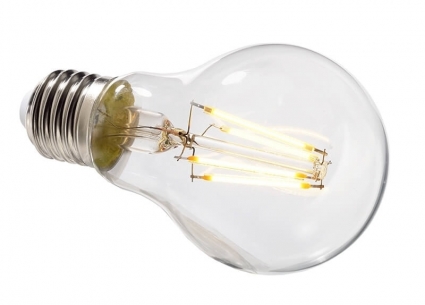 Лампа светодиодная филаментная Deko-light E27 2,7W 2700K груша прозрачная 180124