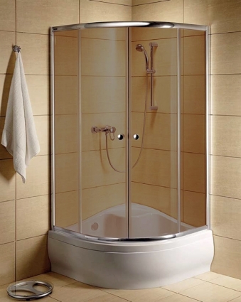 Душевой уголок Radaway Classic A 90x170 коричневое стекло