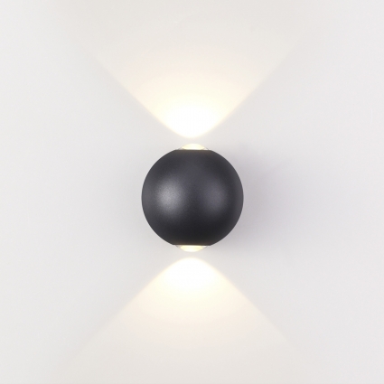 Уличный настенный светодиодный светильник Odeon Light Palla 3904/6WB