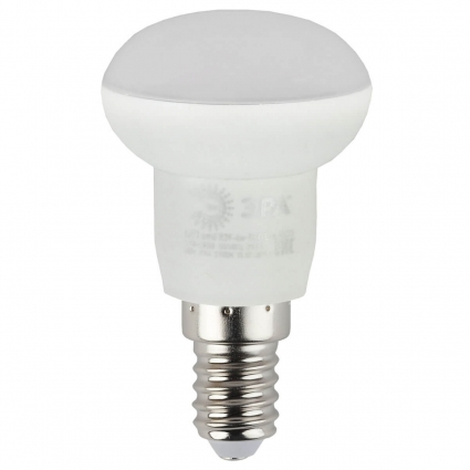 Лампа светодиодная ЭРА E14 4W 2700K рефлектор матовая ECO LED R39-4W-827-E14
