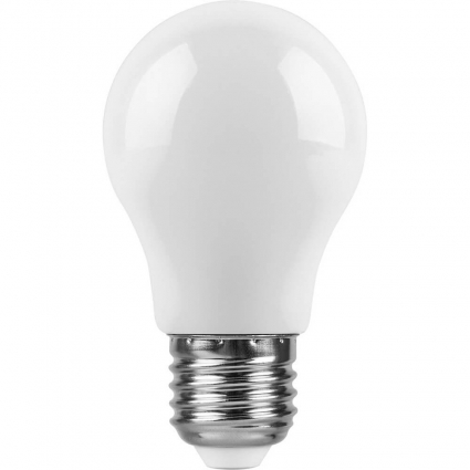 Лампа светодиодная Feron E27 3W 6400K Шар Матовая LB-375 25920