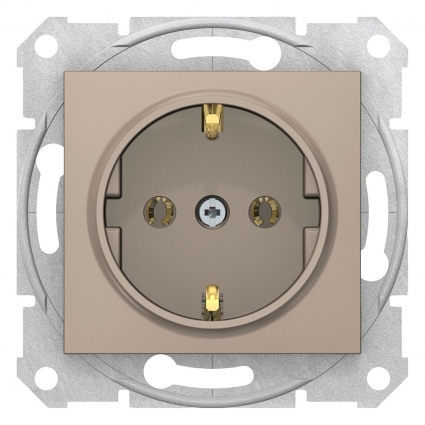 Розетка Schneider Electric Sedna с з/к без шторок 16A 250V SDN3001868