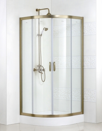 Душевой уголок Cezares Modena R2 100 P Br