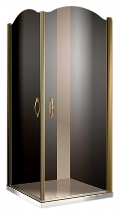 Душевой уголок Sturm Eleganz 100 см bronze