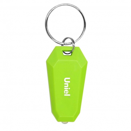 Фонарь-брелок светодиодный (UL-00004095) Uniel Standard Mini от батареек S-KL021-T Green