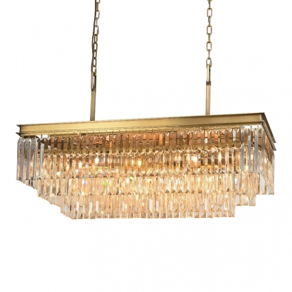 Подвесная люстра Newport 31111/S Brass