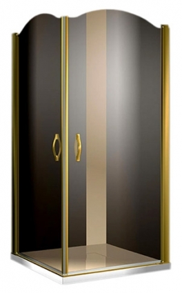 Душевой уголок Sturm Eleganz 100 см gold