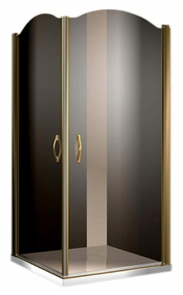 Душевой уголок Sturm Eleganz 100 bronze тонированное