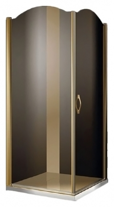 Душевой уголок Sturm Burg 100 bronze R