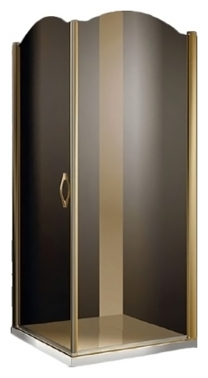 Душевой уголок Sturm Burg 100 bronze L